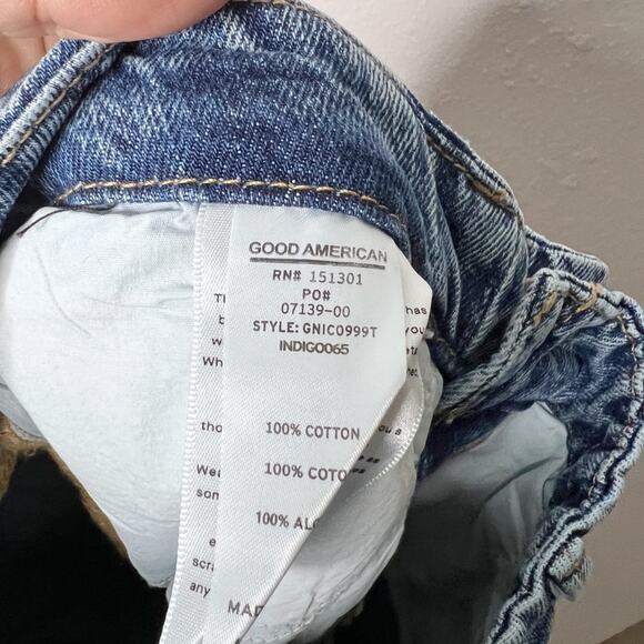 Good American Good '90s Icon in Indigo065 Blue Size 10 - Picture 5 of 5
